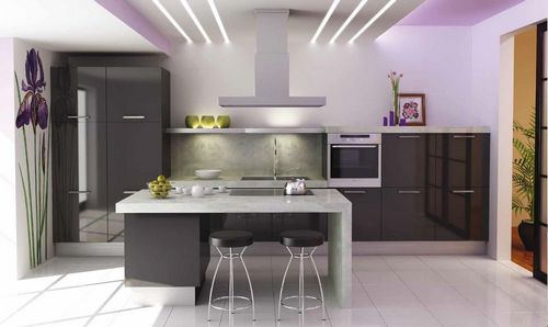 Потолочные светильники для кухни (64 фото): кухонные галогеновые своими руками в интерьере, свет от встраиваемых