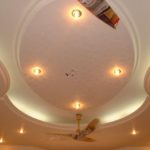 Потолок из гипсокартона своими руками: видеоинструкция + 50 фото.