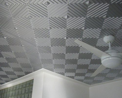 Потолок из пенопласта: панели своими руками, как сделать фото, как прикрепить декор, квадраты