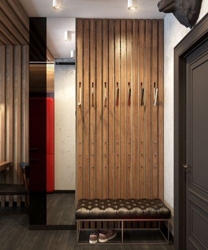 Прихожая в стиле «лофт» (63 фото): дизайн интерьера коридора, мебель и оформление в индустриальном направлении