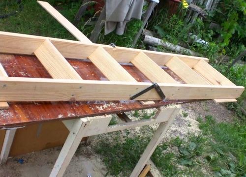 Приставная лестница своими руками из дерева: деревянную сделать по ГОСТ, чертежи и размеры, ремонт и производство