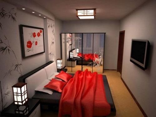 Прямоугольная спальня дизайн: фото и идеи интерьера, маленькая комната прямоугольной формы, как расставить мебель