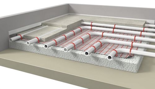 Расстояние между трубами теплого пола: укладка полипропиленовых изделий, монтаж металлопластиковых труб своими руками