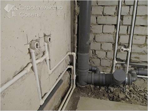 Разводка труб в ванной своими руками - правила разводки труб (труба, разводка) Разводка труб в ванной своими руками - правила разводки труб
