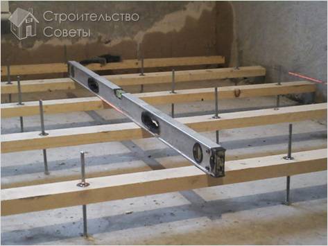 Регулируемые полы своими руками (лаг, регулировать) Регулируемые полы своими руками