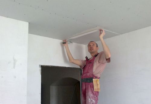 Ремонт потолка: подготовительные работы, основной ремонт.