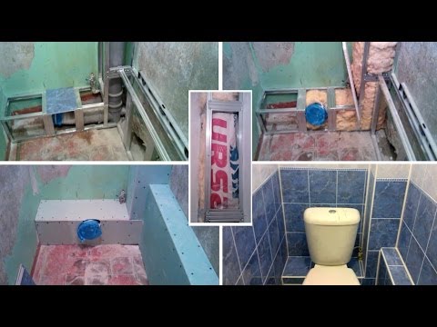 Ремонт туалета в хрущевке: фото, видео (ремонт, туалет) Ремонт туалета в хрущевке: фото, видео