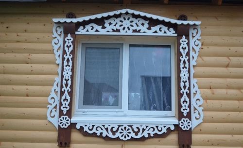 Резные наличники на окна (наличник, окно, резной) Резные наличники на окна