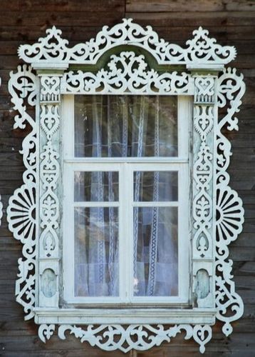 Резные наличники на окна (наличник, окно, резной) Резные наличники на окна