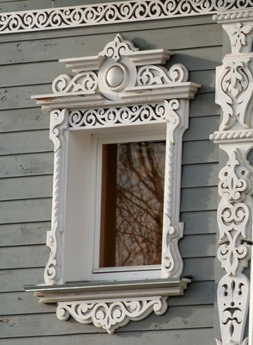 Резные наличники на окна (наличник, окно, резной) Резные наличники на окна