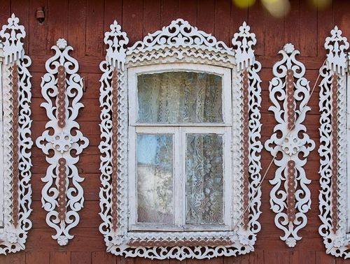 Резные наличники на окна (наличник, окно, резной) Резные наличники на окна