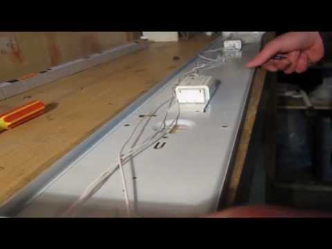 Схема подключения люминесцентных ламп, видео инструкция (лампа, люминесцентный) Схема подключения люминесцентных ламп, видео инструкция