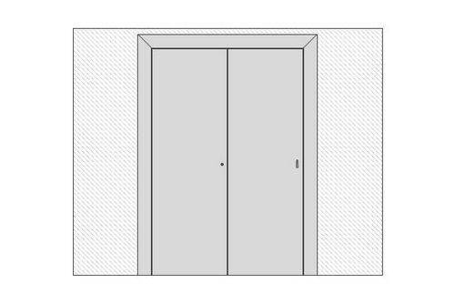 Складная межкомнатная дверь-книжка: нюансы использования, фото