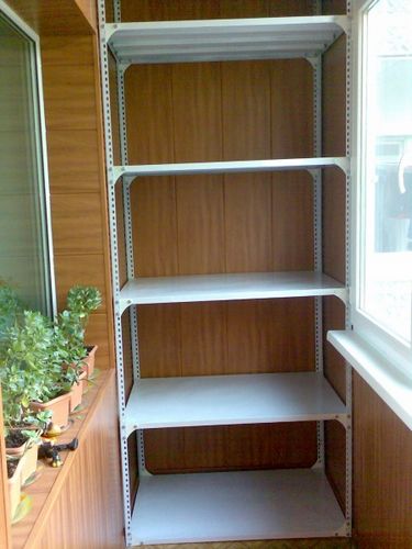 Стеллаж на балкон своими руками (стеллаж, балкон) Стеллаж на балкон своими руками