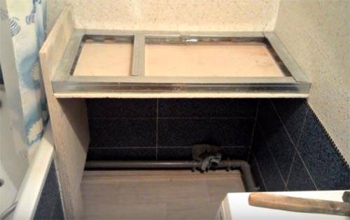 Столешница для ванной комнаты под раковину: выбор, установка