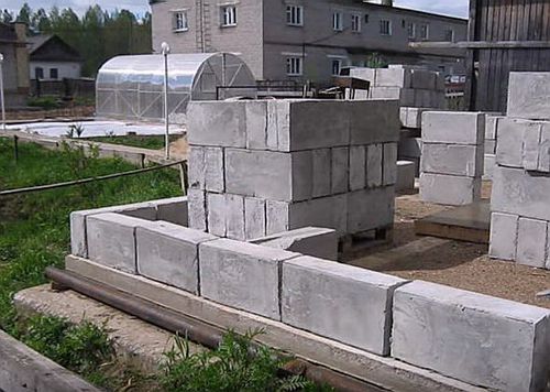 Баня из пеноблока своими руками (баня, стен, фундамент) Баня из пеноблока своими руками