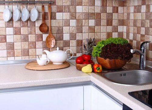 Бумажные обои на кухне: украшаем интерьер со вкусом (обои, кухня) Бумажные обои на кухне: украшаем интерьер со вкусом