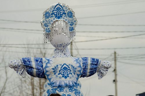 Чучело масленицы своими руками (масленица, чучело, бумага) Чучело масленицы своими руками