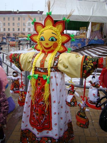 Чучело масленицы своими руками (масленица, чучело, бумага) Чучело масленицы своими руками