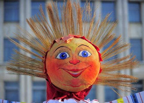Чучело масленицы своими руками (масленица, чучело, бумага) Чучело масленицы своими руками