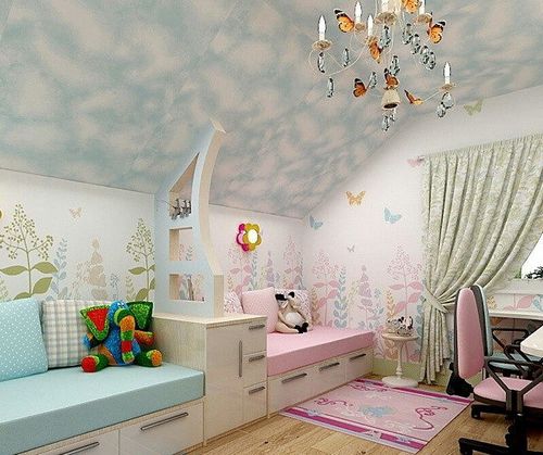 Детская комната для разнополых детей: 10 фото