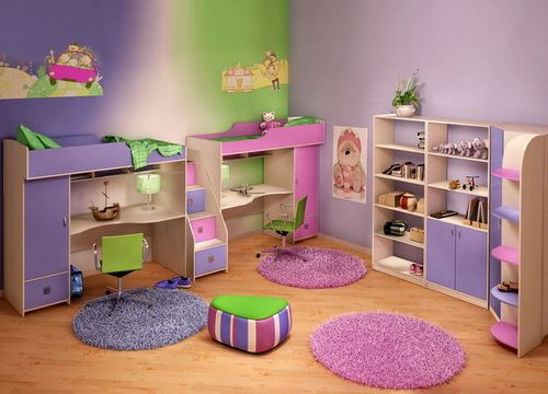 Детская комната для разнополых детей: 10 фото