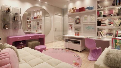 Дизайн детской комнаты для девочки, подростка, фото.