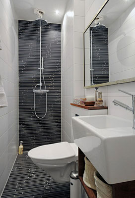 Дизайн ванной комнаты 2 м - используем пространство с умом