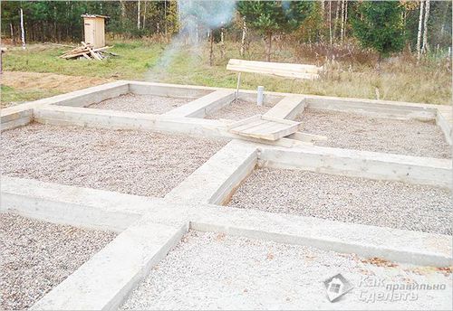 Дом из арболита своими руками - строительство домов из арболитовых блоков фото (арболита, фундамент) Дом из арболита своими руками - строительство домов из арболитовых блоков фото