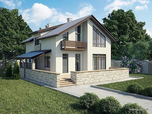 Дома из газобетона (газобетон, дом) Дома из газобетона