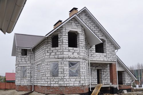 Дома из газобетона (газобетон, дом) Дома из газобетона