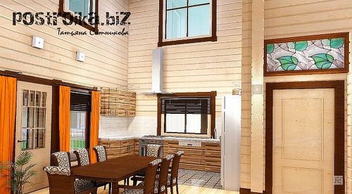 Дома из калиброванного бруса хороши и без дополнительной отделки (брус, дом) Дома из калиброванного бруса хороши и без дополнительной отделки