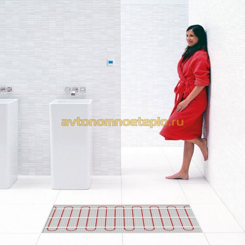 Электрический теплый пол в бане или ванной, особенности монтажа во влажных помещениях