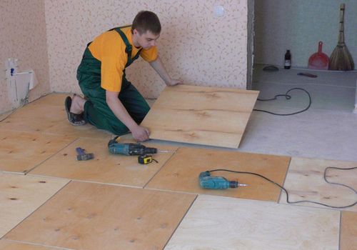 Как положить плитку на деревянный пол и подготовка основания под кафель