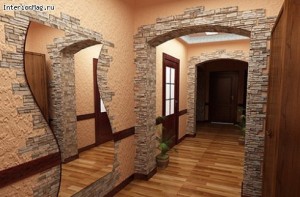 Как сделать отделку дверных проемов декоративным камнем? (камень, декоративный, плитка) Как сделать отделку дверных проемов декоративным камнем?