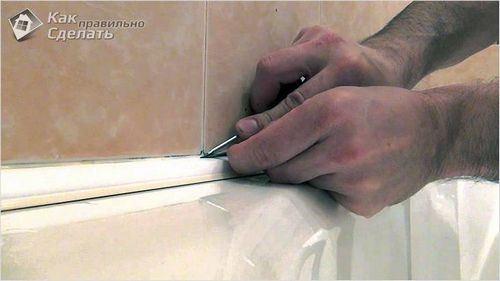 Как удалить силиконовый герметик с акриловой ванны, кафеля, одежды (герметика, силикон, удаление) Как удалить силиконовый герметик с акриловой ванны, кафеля, одежды