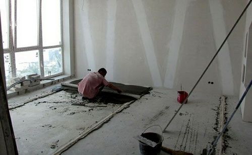 Как выровнять бетонный пол: основные технологии