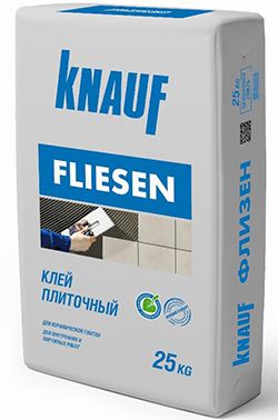 Кнауф Флизен - плиточный клей - отзывы, характеристики и цена за 25 кг