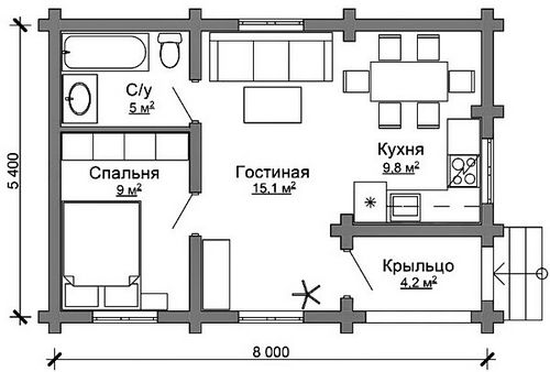 Крыльцо к дому своими руками: проекты, фото