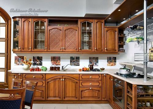 Кухни из массива дерева: комфортабельный уют (кухня, массив, дерево) Кухни из массива дерева: комфортабельный уют