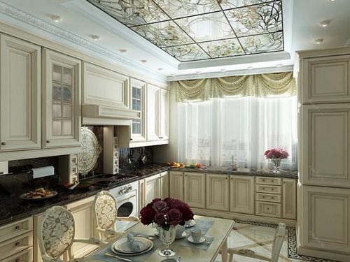 Кухня с окном в рабочей зоне: фото в частном доме (окно, кухня) Кухня с окном в рабочей зоне: фото в частном доме