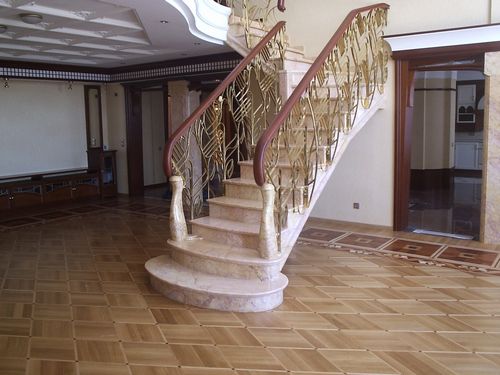 Лестницы для дома: фото в мраморе (лестница, мрамор, камень) Лестницы для дома: фото в мраморе
