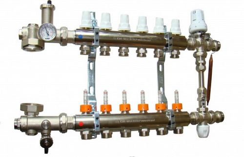 Выбираем правильно коллектор для водяного теплого пола