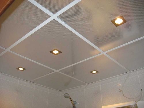 Металлический потолок: подвесной, кассетный и реечный и цена за м2 монтажа