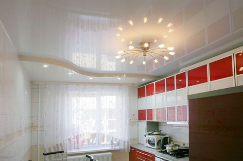 Потолок на кухне: какой лучше, фото (потолок, кухня, покрытие) Потолок на кухне: какой лучше, фото