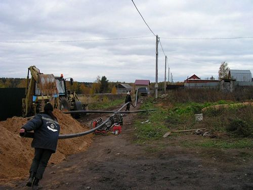 Проведение монтажа водоснабжения для загородных домов