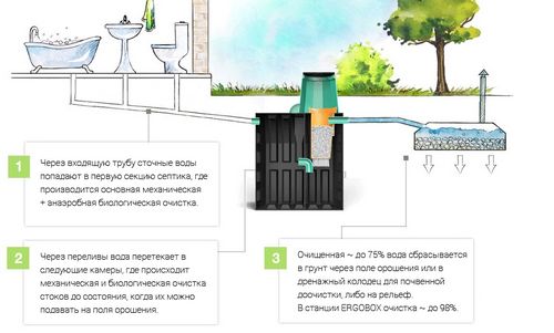 Септик Термит: монтаж системы, принцип работы, отзывы владельцев
