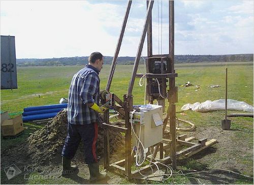 Скважина под воду своими руками - бурение забивной скважины (скважина, бурение, труба) Скважина под воду своими руками - бурение забивной скважины