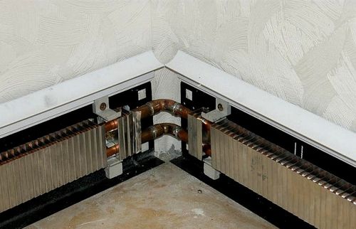 Теплый плинтус: виды, принцип действия, преимущества, монтаж (отопление, модуль) Теплый плинтус: виды, принцип действия, преимущества, монтаж