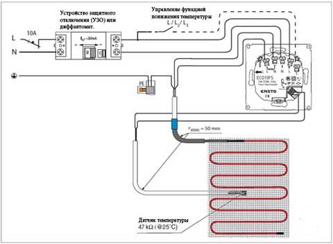 Теплый пол Ensto: максимальная температура, мощность. Как правильно уложить нагревательный мат (теплый, пол, кабель) Теплый пол Ensto: максимальная температура, мощность. Как правильно уложить нагревательный мат